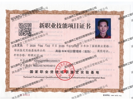 高级BIM项目管理师