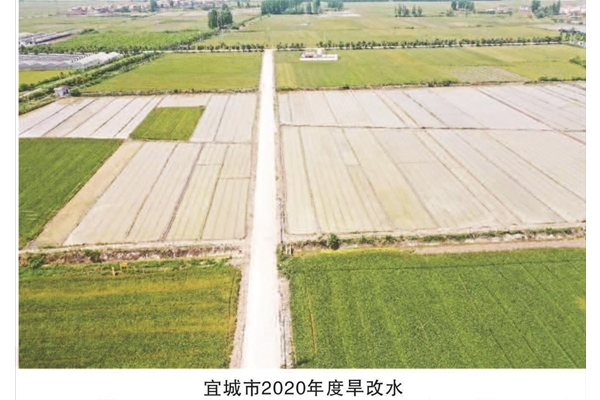 宜城市2020年度旱改水
