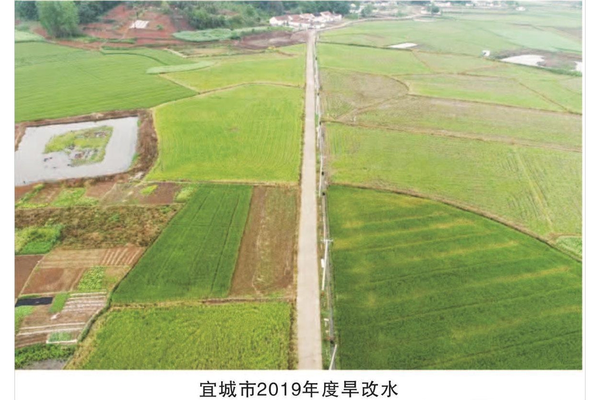 宜城市2019年度旱改水